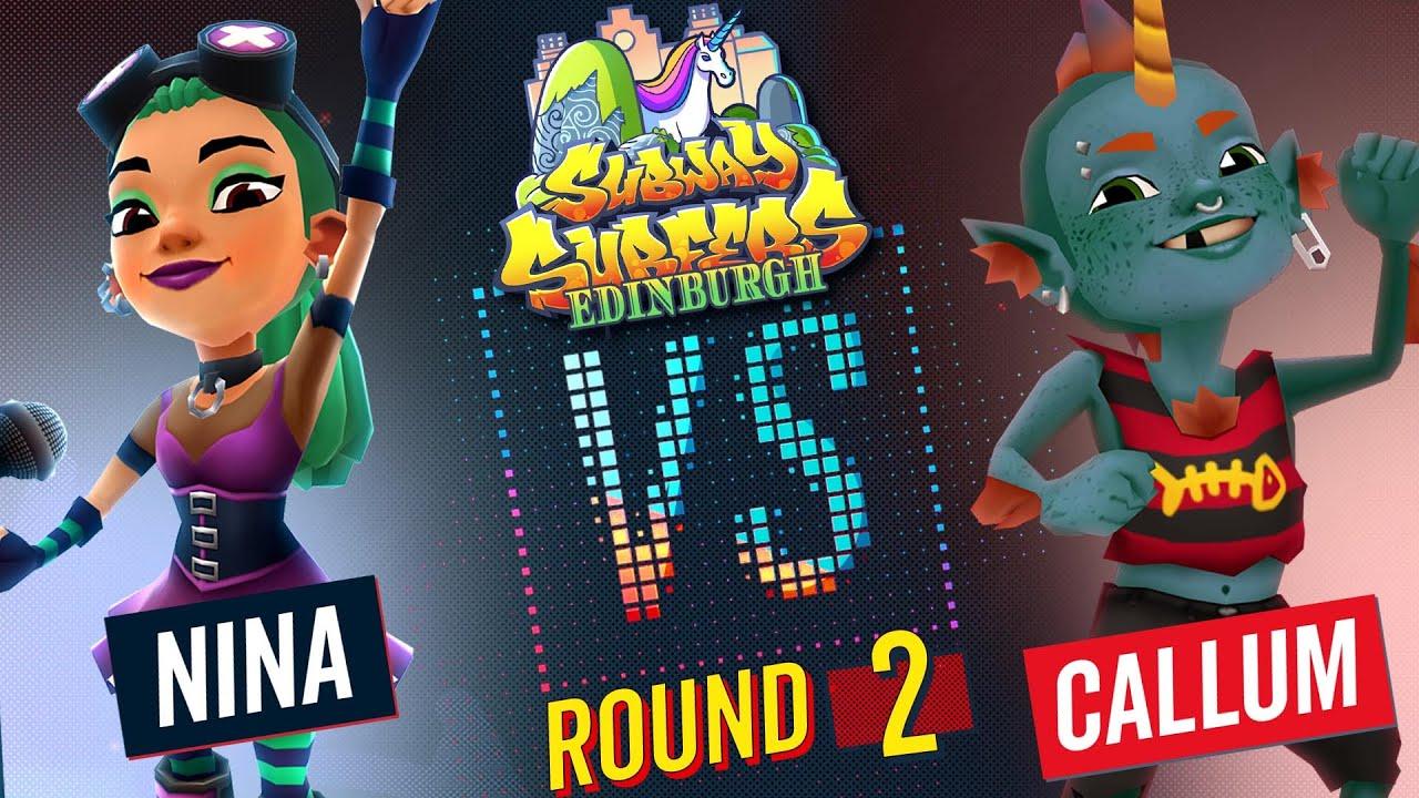 Subway Surfers Versus | Nina VS Callum | Edinburgh - Round 2 | SYBO TV thumbnail