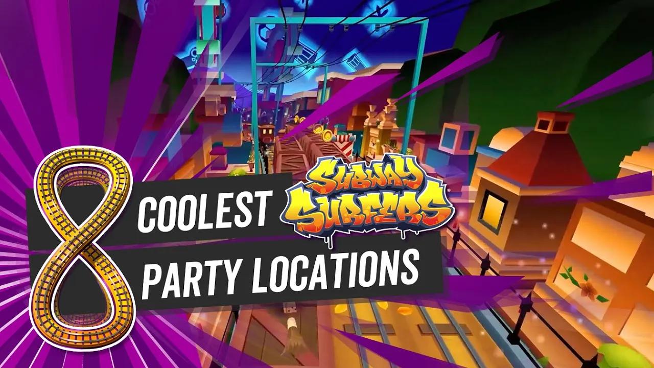 8 Coolest Party Locations | Subway Surfers | SYBO TV thumbnail