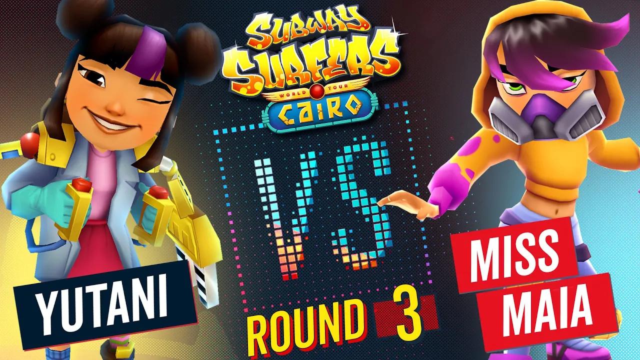 Subway Surfers Versus | Yutani VS Miss Maia | Cairo - Round 3 | SYBO TV thumbnail