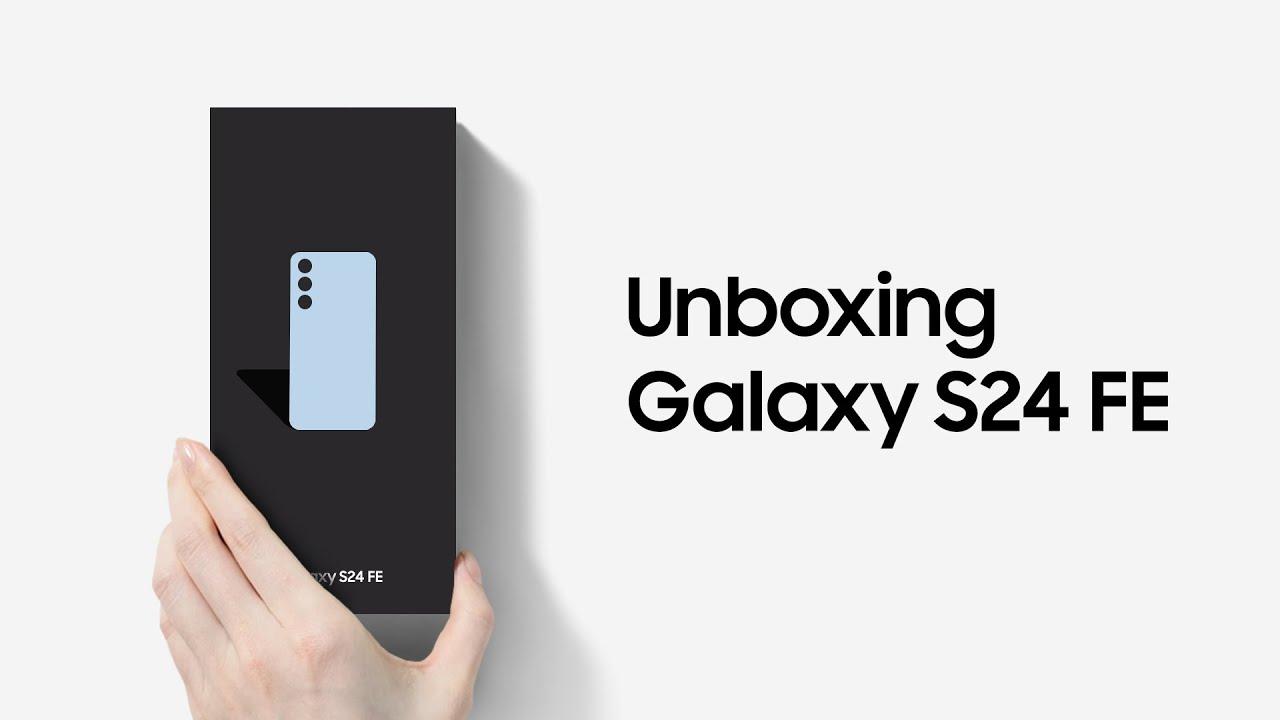 Galaxy S24 FE: Unboxing | Samsung thumbnail