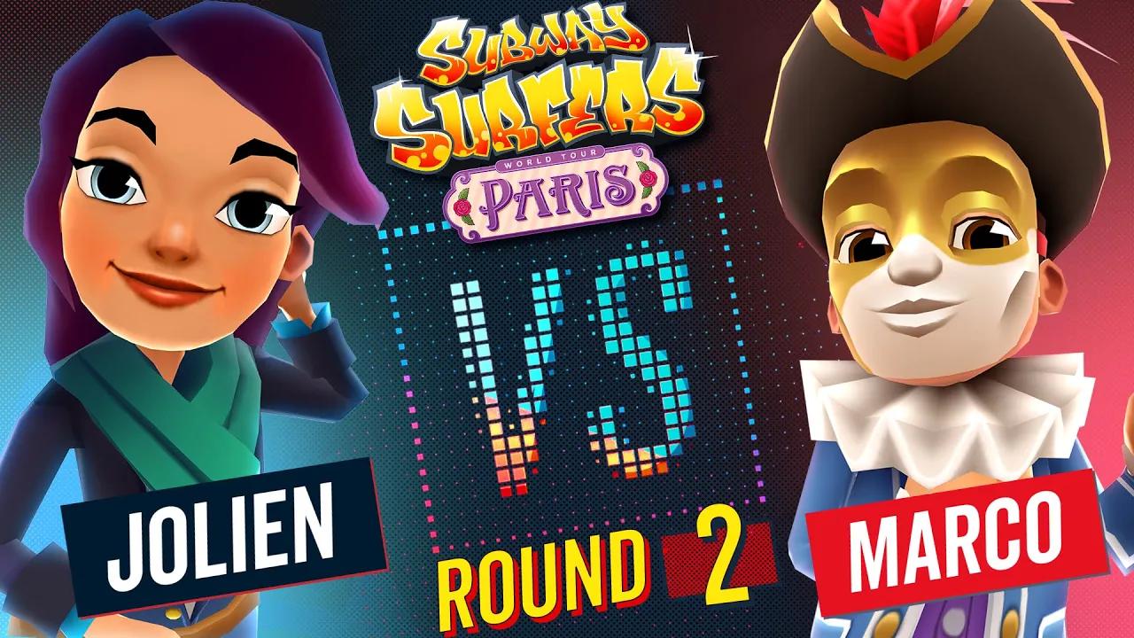 Subway Surfers Versus | Jolien VS Marco | Paris - Round 2 | SYBO TV thumbnail