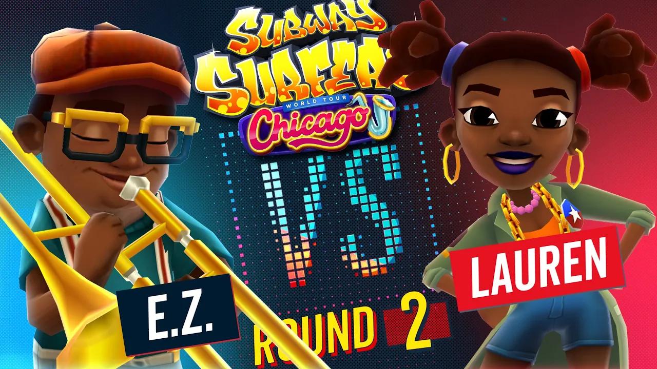 Subway Surfers Versus | E.Z. VS Lauren | Chicago - Round 2 | SYBO TV thumbnail