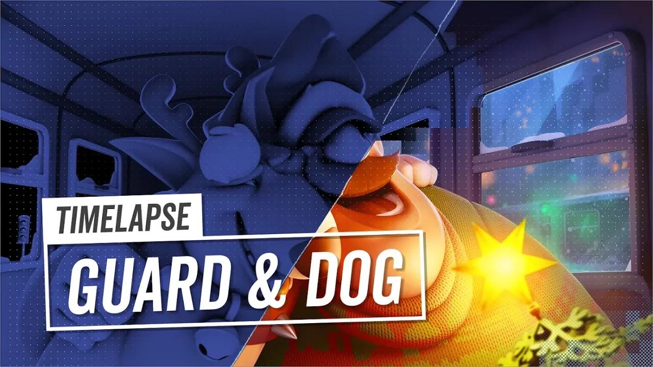 3D Timelapse | Guard & Dog | Subway Surfers thumbnail