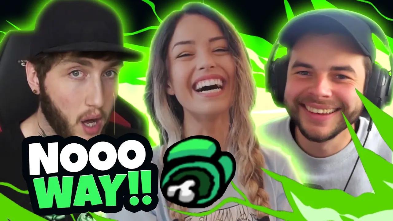 INSTANTLY Exposing Imposters in Among Us ft. Valkyrae, Nadeshot, Banks, Corinna, Lazarbeam & more! thumbnail