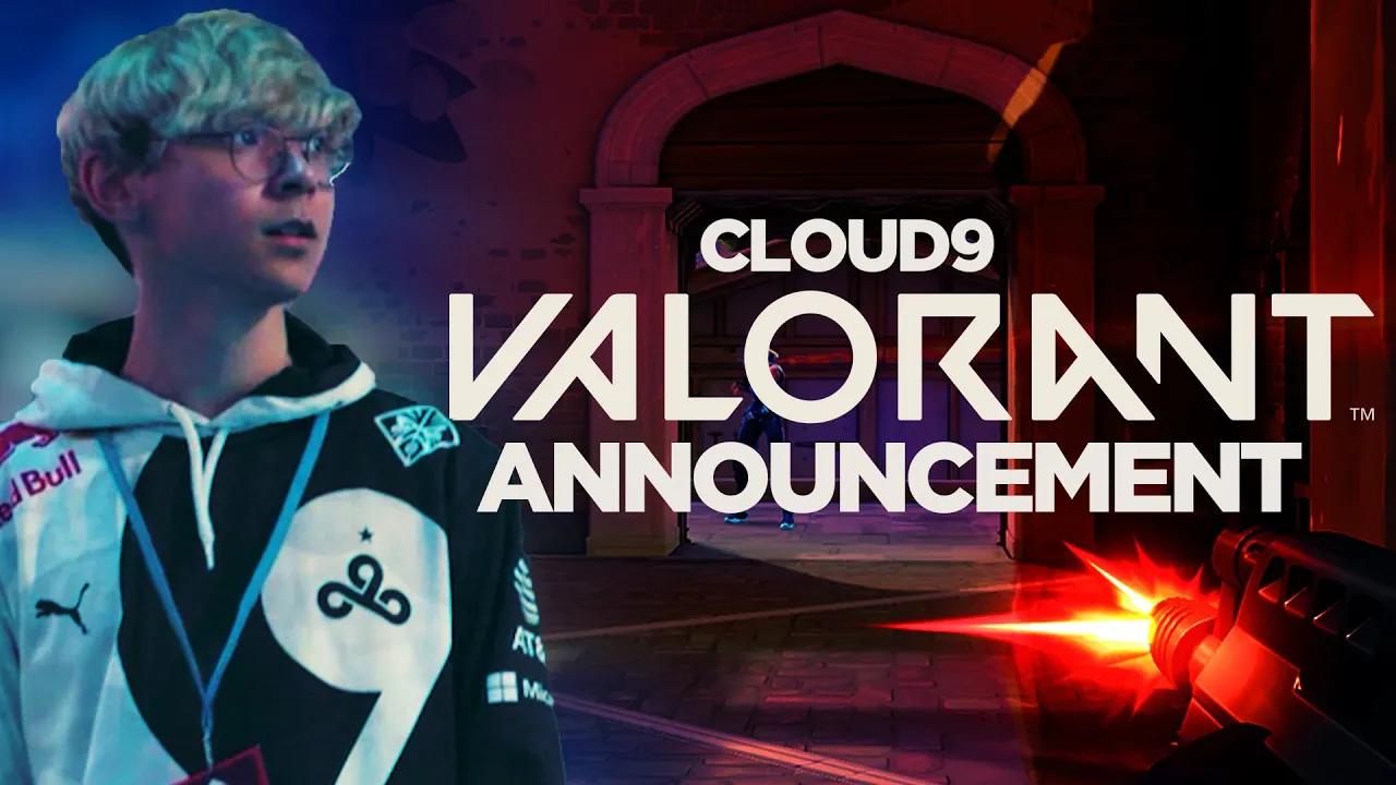 Announcing our FIRST VALORANT PLAYER, Tyson "TenZ" Ngo! | Cloud9 VALORANT Player Announcement thumbnail