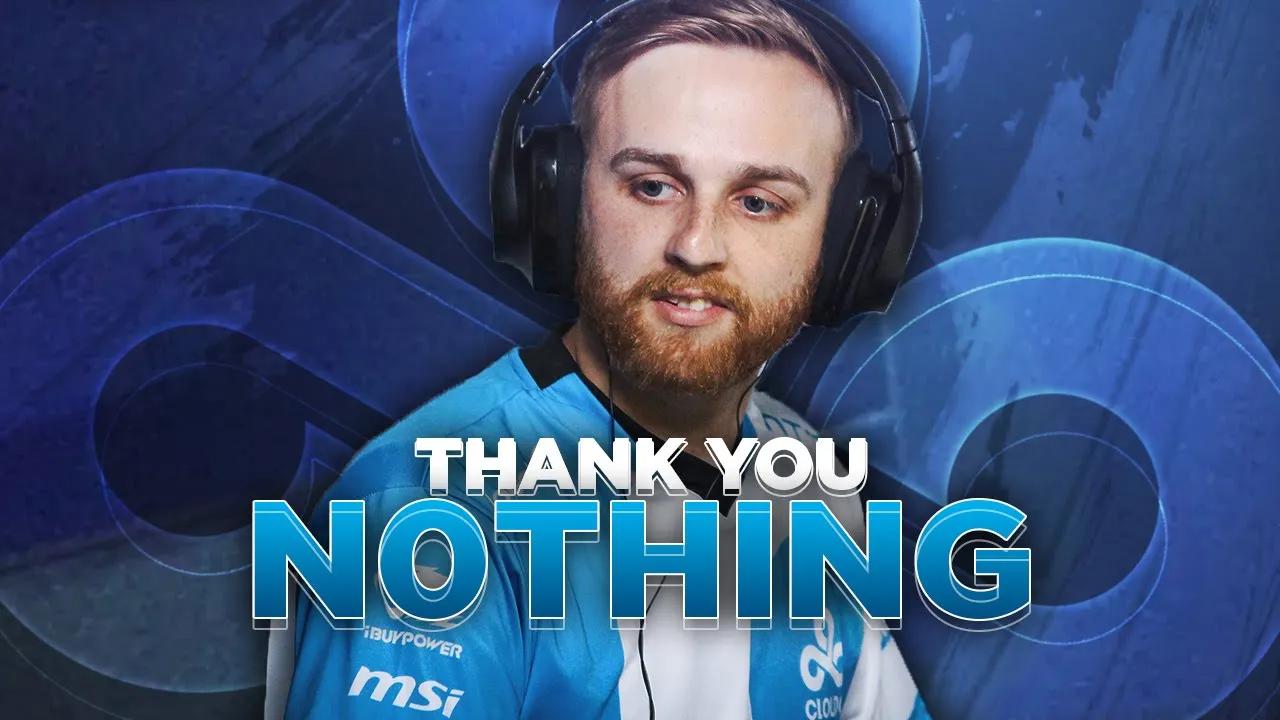 Thank you: Jordan "n0thing" Gilbert | Cloud9 CS:GO Announcement thumbnail