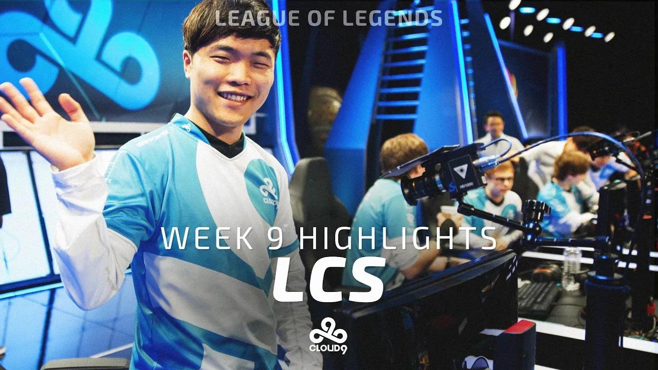 Cloud9 LoL - Week 9 LCS Highlights thumbnail