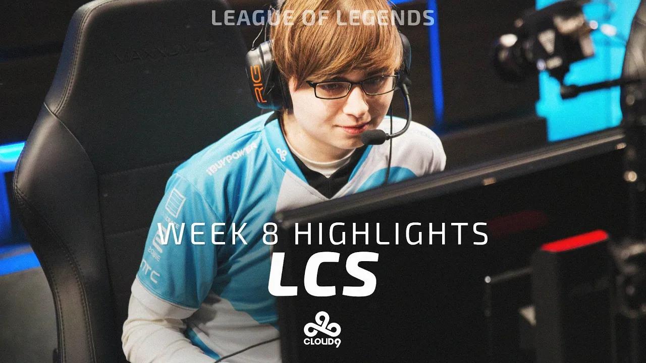 Cloud9 LoL - Week 8 LCS Highlights thumbnail