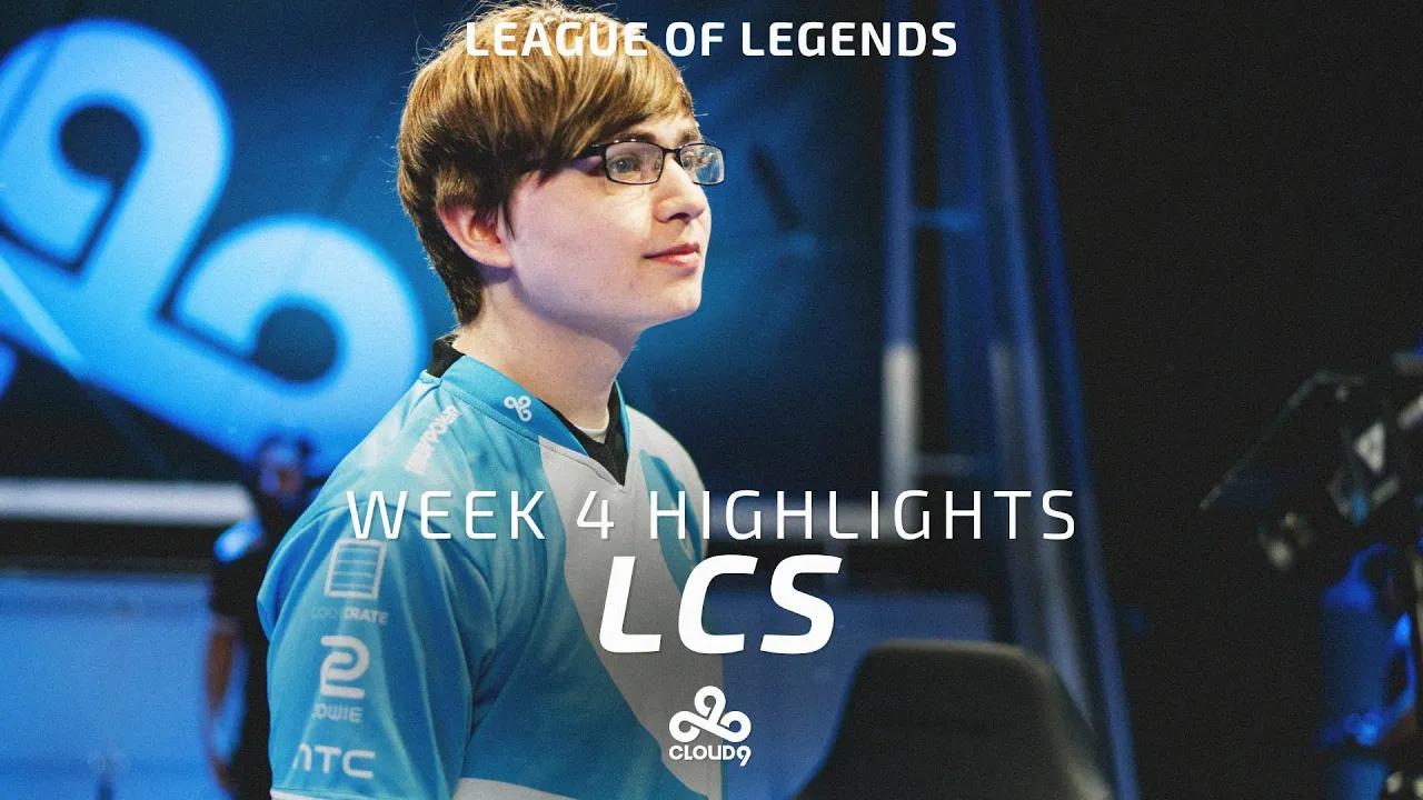 Cloud 9 LoL - Week 4 LCS Highlights thumbnail