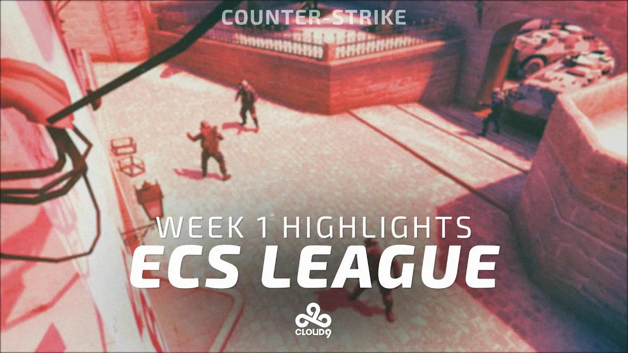 Cloud9 CS:GO - ECS League | Week 1 Highlights thumbnail