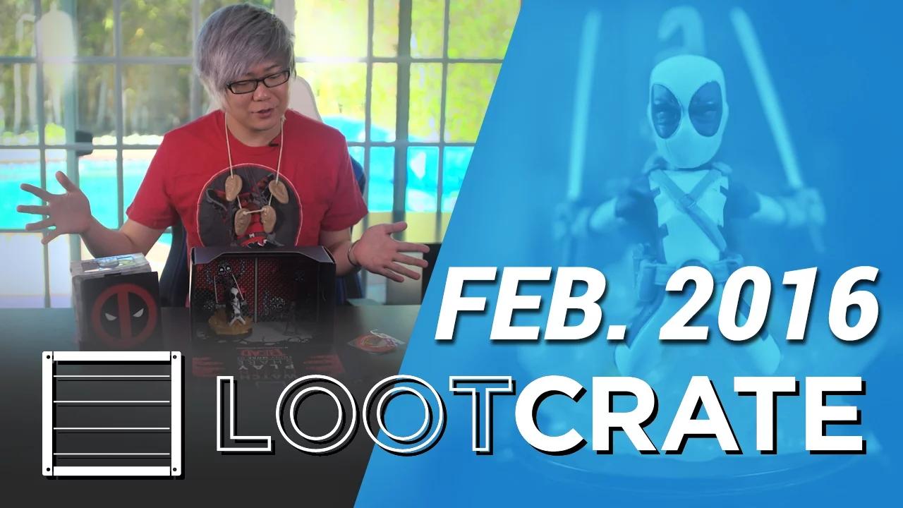 Loot Crate February 2016 | DEAD Unboxing thumbnail