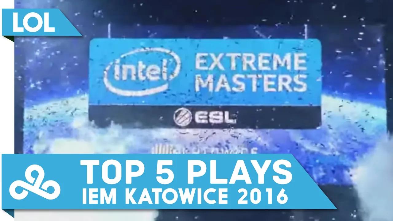 Top 5 LoL Plays at IEM Katowice 2016! thumbnail