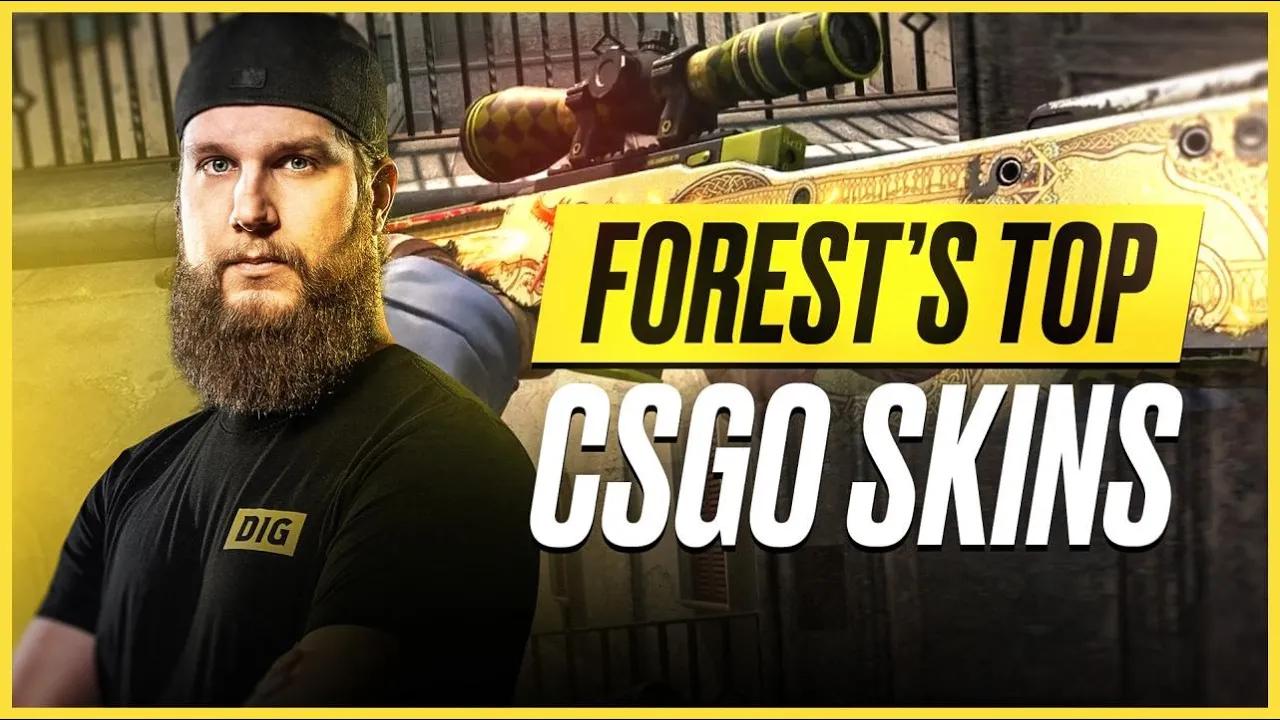 f0rest only uses RED and BLACK skins in CS:GO, WHY? thumbnail