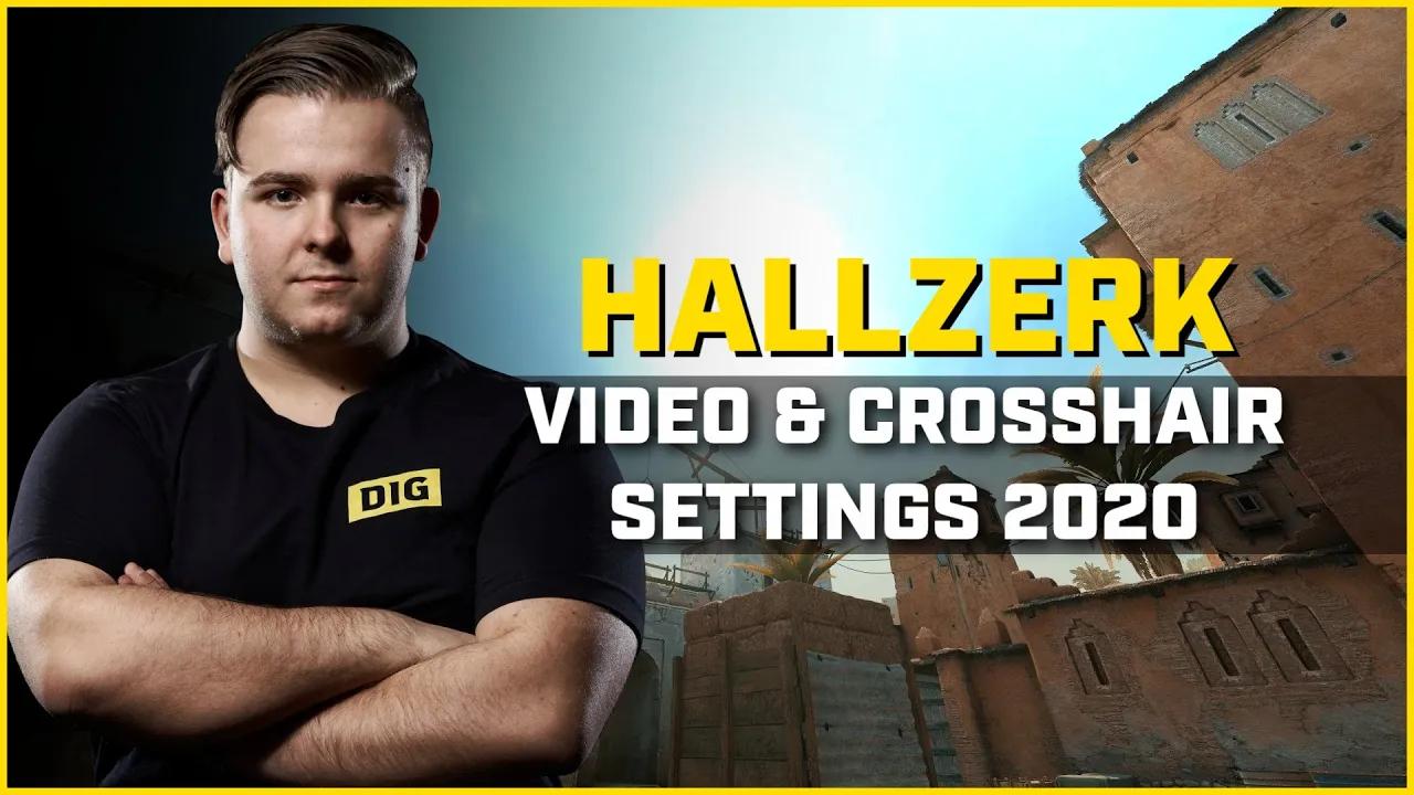 PLAY CSGO LIKE A PRO | hallzerk Video & Crosshair Settings 2020 thumbnail