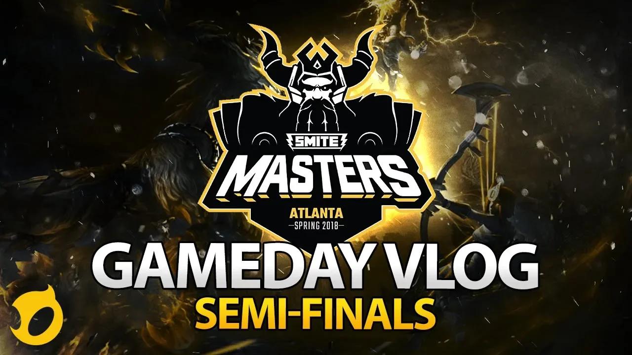 DIG SMITE Masters 2018 | Semi-Finals Vlog thumbnail