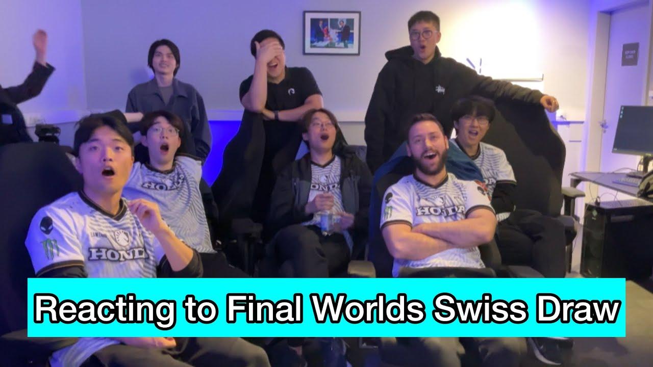 Reacting to THE LAST Worlds Swiss Draw thumbnail