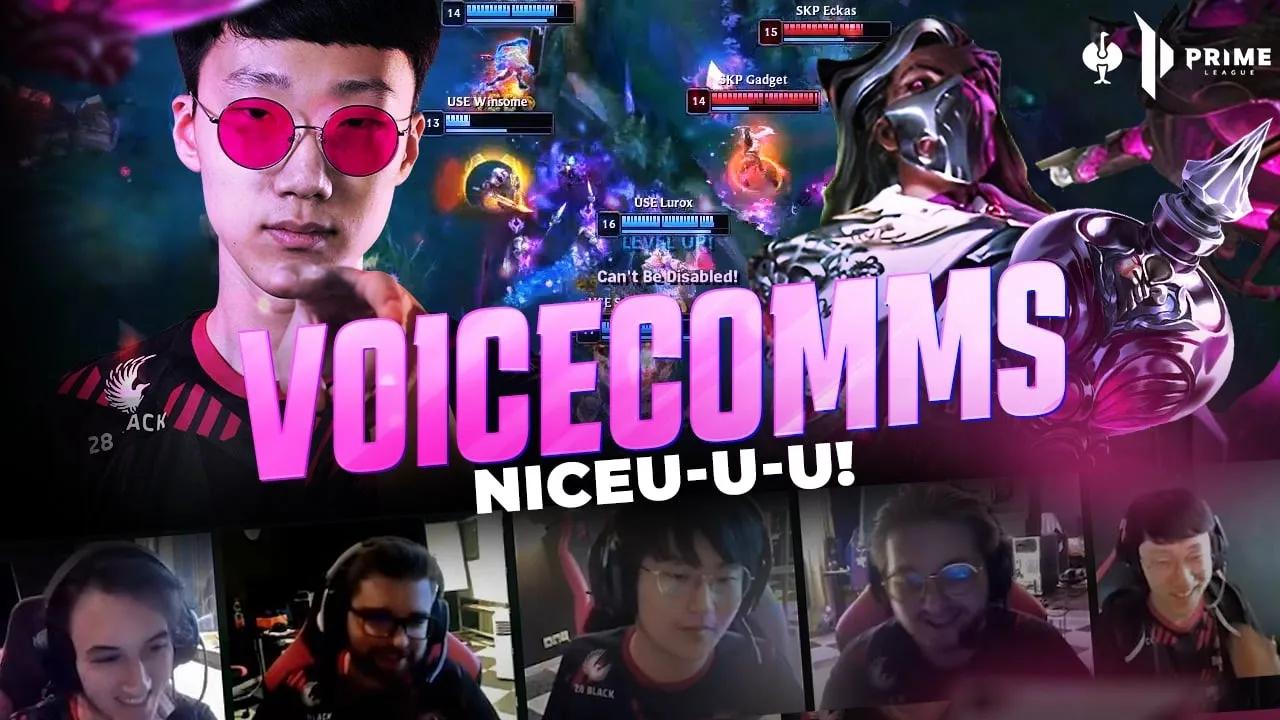 The sound of CLEAN GAMEPLAY | UOL Prime League Voice Comms thumbnail