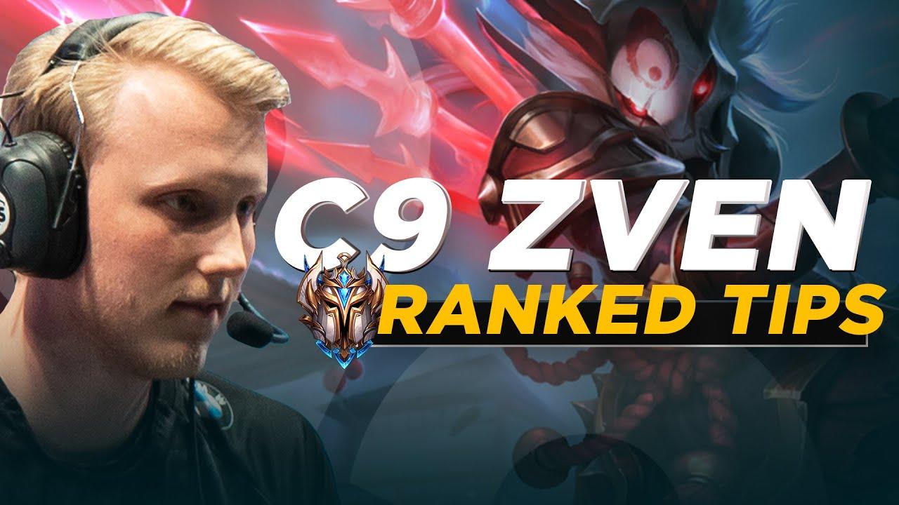 Rank 1 NA's Tips for RANKING UP in League of Legends! ft. C9 Zven thumbnail