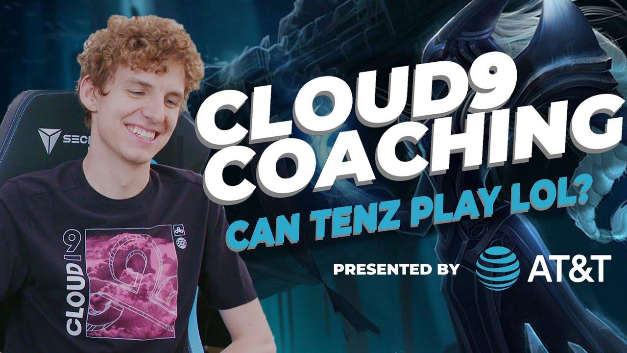 How well can C9 TENZ play LEAGUE OF LEGENDS? | Cloud9 Coaching Ep. 3 Presented by AT&T thumbnail