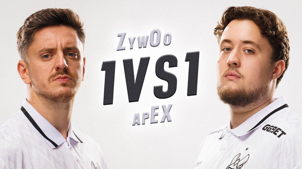 Two Counter Strike legends | ZywOo vs apEX 1v1 thumbnail