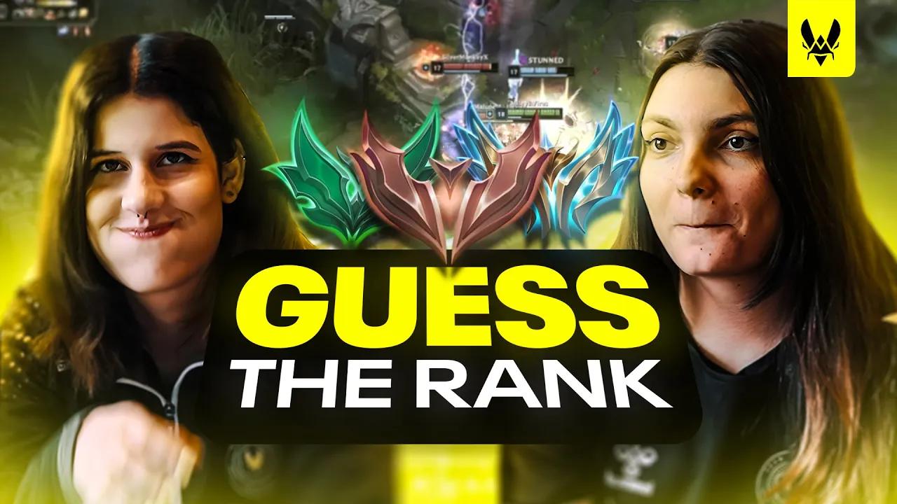 GUESS MY RANK AVEC LES RISING BEES thumbnail