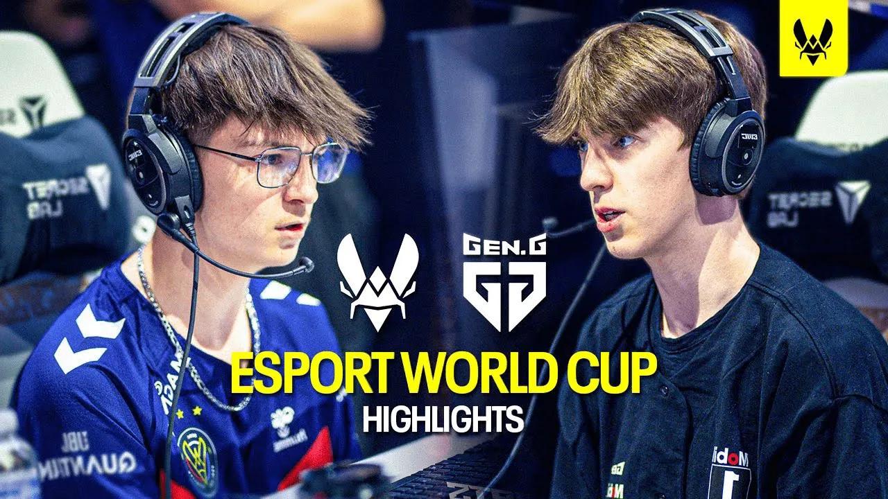 Team Vitality vs GEN.G Highlights - Esports World Cup | Rocket League thumbnail