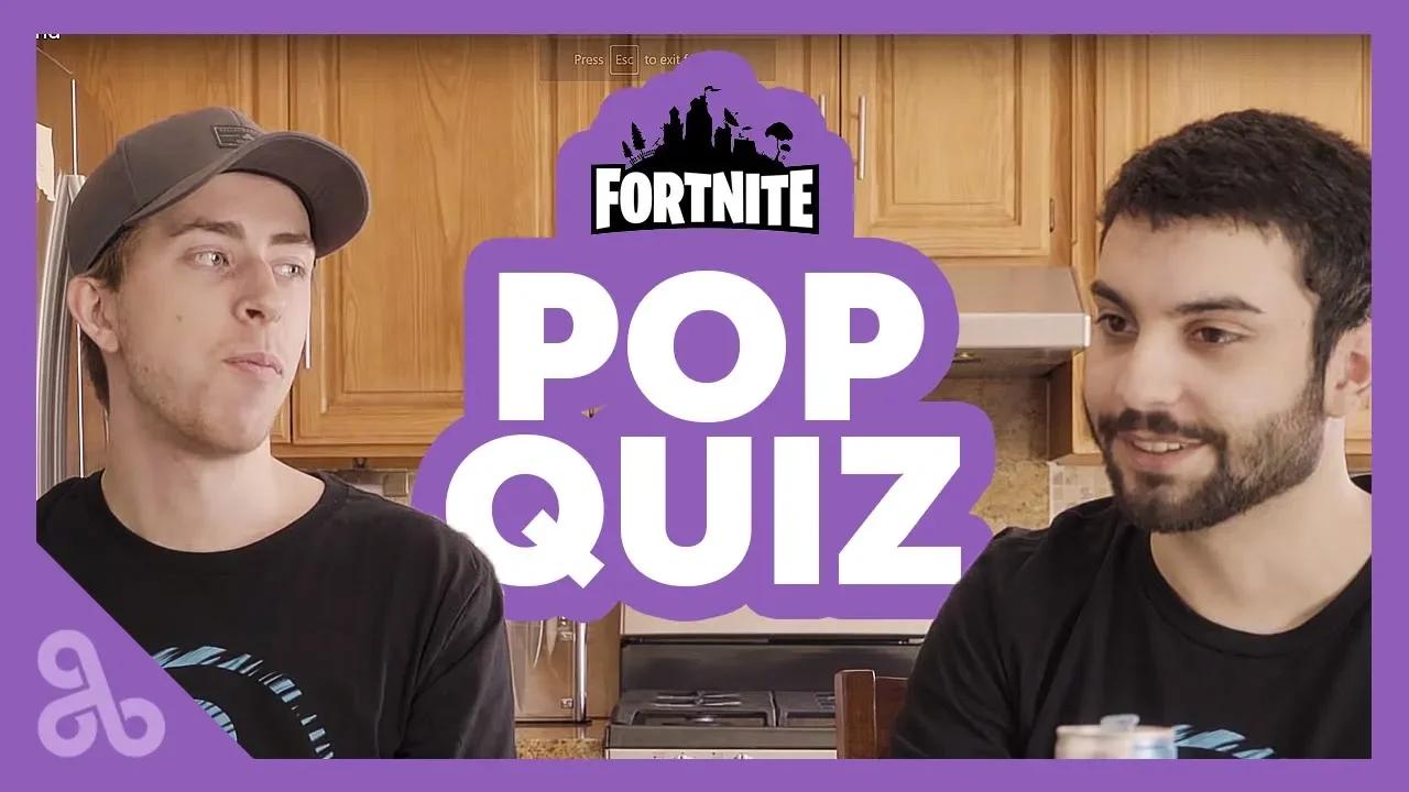 Fortnite Cloud9 Pop quiz with Topboy and Blind thumbnail