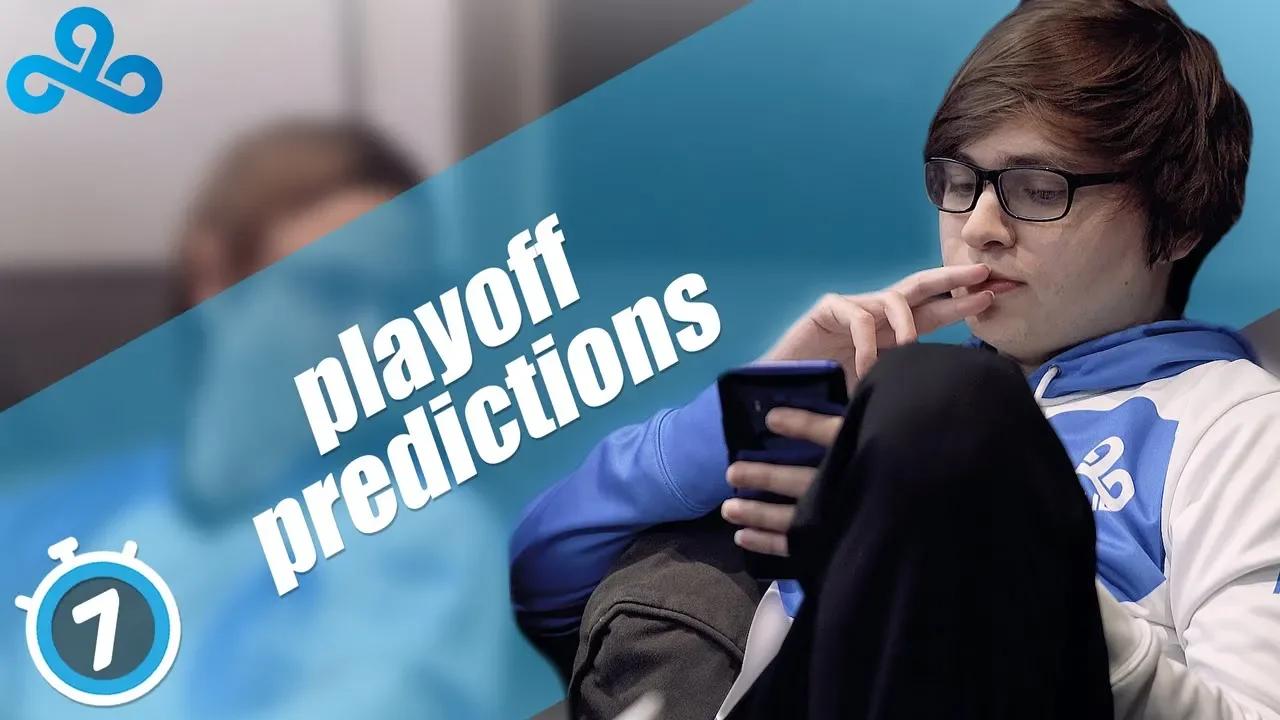 "LCS Playoff Predictions? " | 7 Minutes in Cloud9 thumbnail