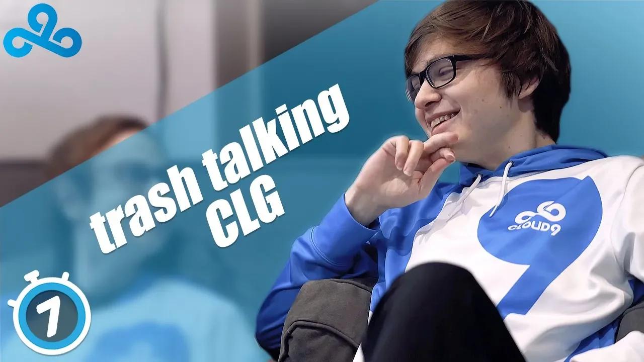 "Trash Talking CLG" | 7 Minutes in Cloud9 thumbnail