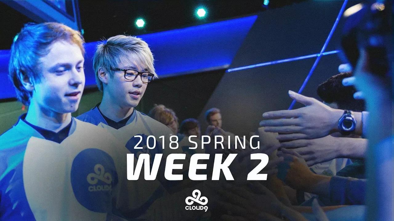 HighLight on Cloud9 LoL - W2 2018 Spring Split thumbnail