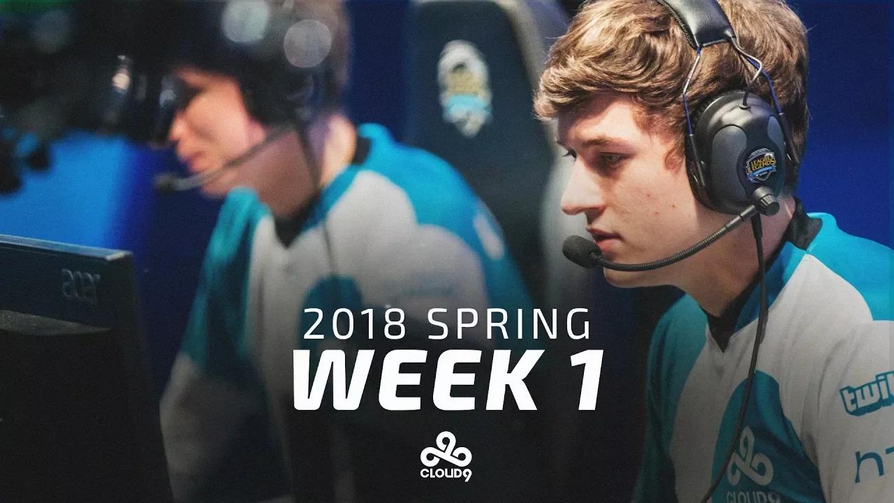 HighLight on Cloud9 LoL - W1 2018 Spring Split thumbnail