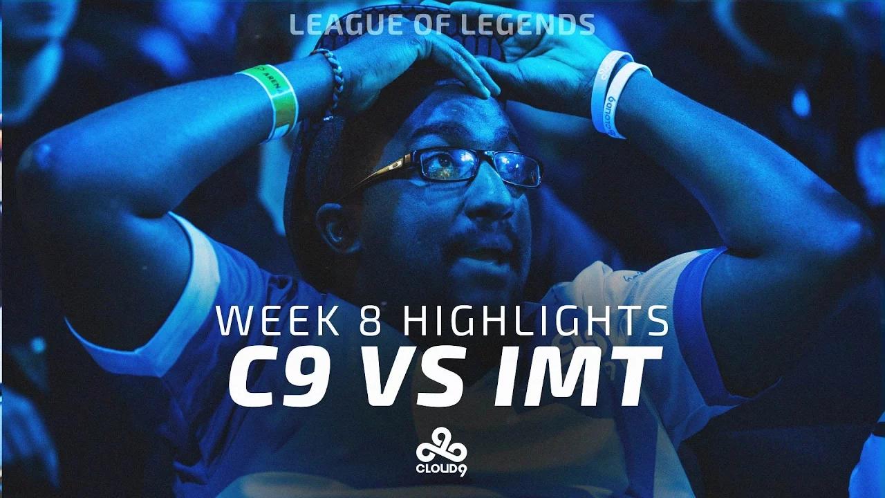 Cloud9 LoL - LCS Week 8 | Cloud9 vs Immortals Highlights (2017) thumbnail