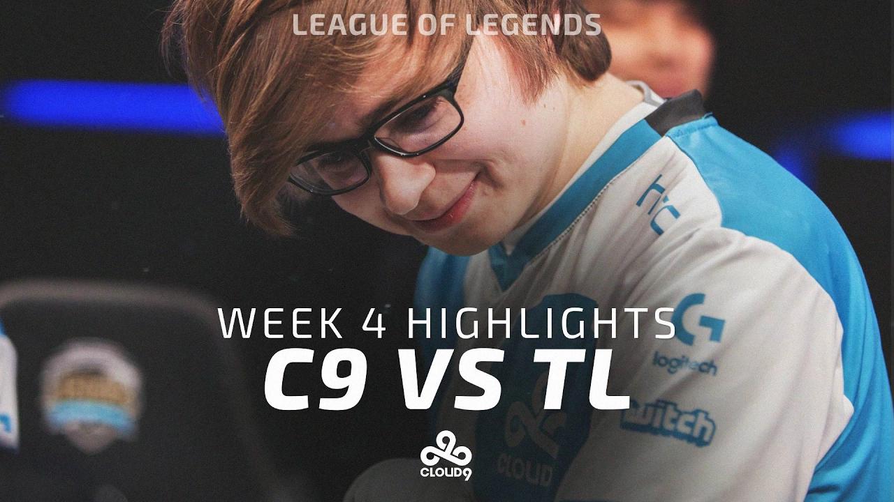 Cloud9 LoL - LCS Week 4 | Cloud9 vs Team Liquid Highlights (2017) thumbnail