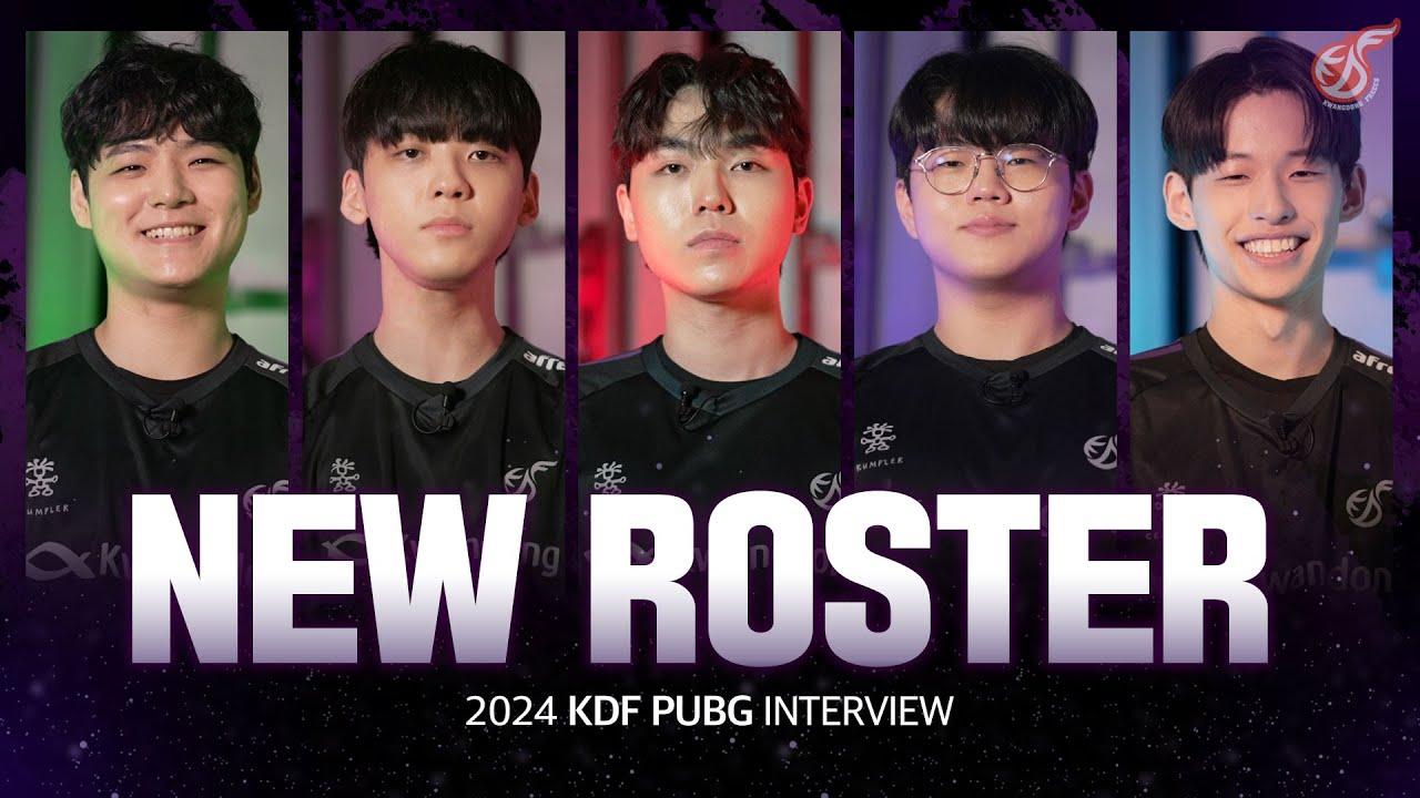 NEW ROSTER : 2024 KDF PUBG INTERVIEW thumbnail