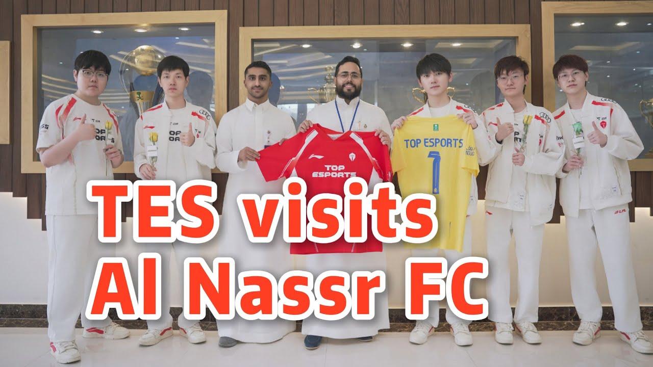 TES Visits Al Nassr FC ！ thumbnail