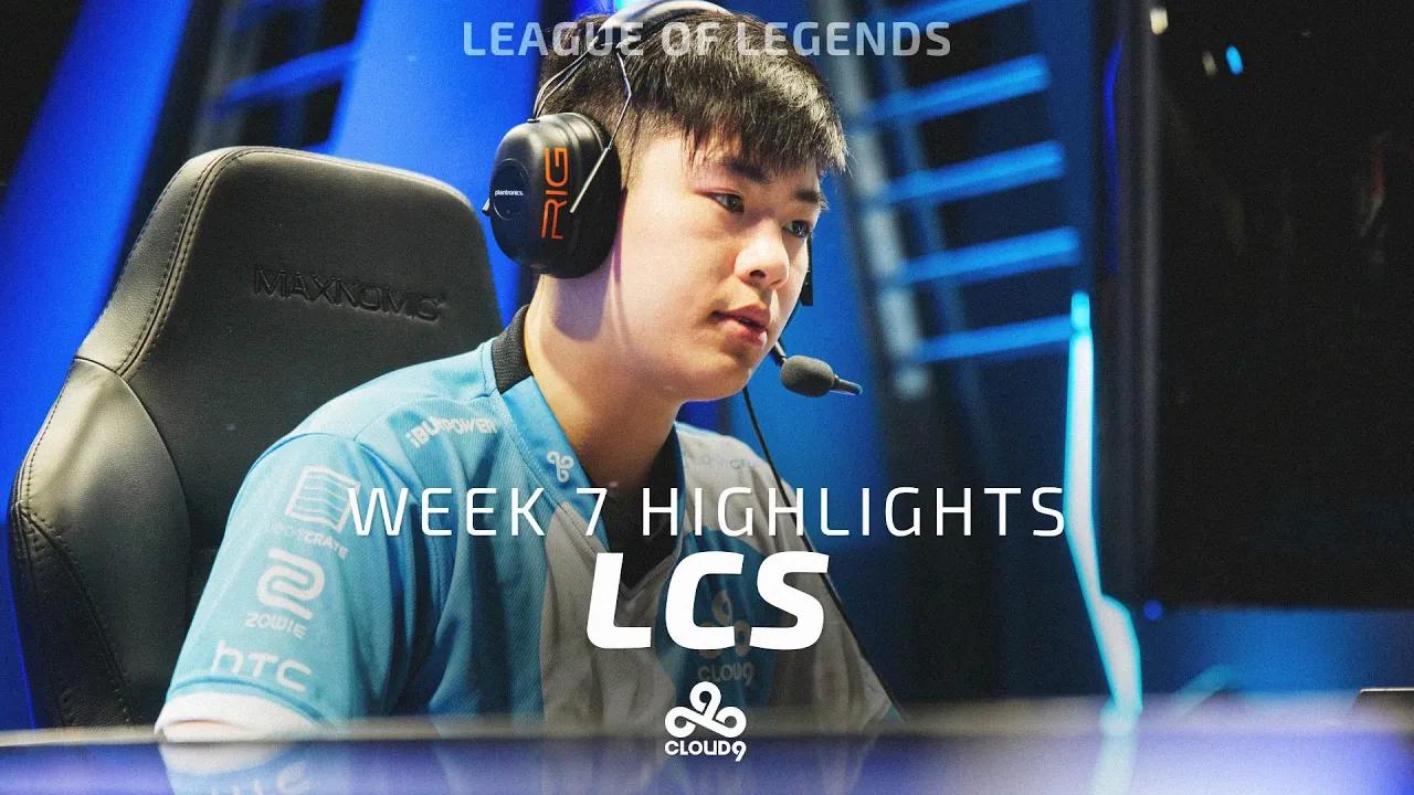 Cloud9 LoL - Week 7 LCS Highlights thumbnail