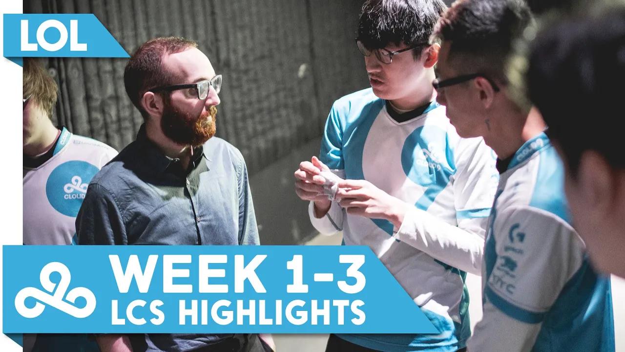 Cloud9 LCS Highlights Week 1,2,3! thumbnail