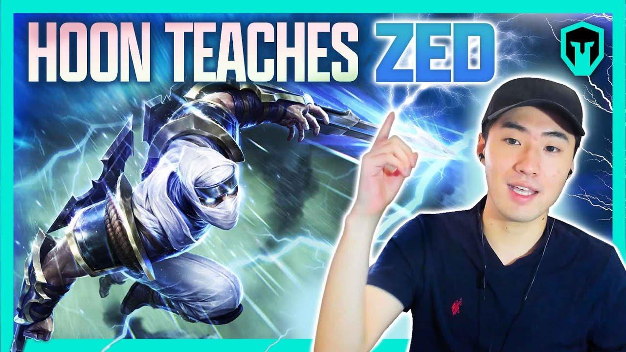 Hoon teaches you how to Zed! | Immortals Wild Rift thumbnail