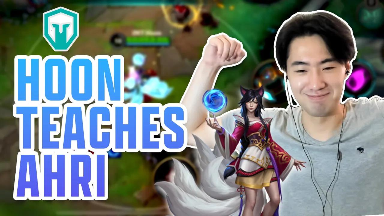 Hoon teaches you how to smurf as Ahri | League of Legends Wild Rift thumbnail