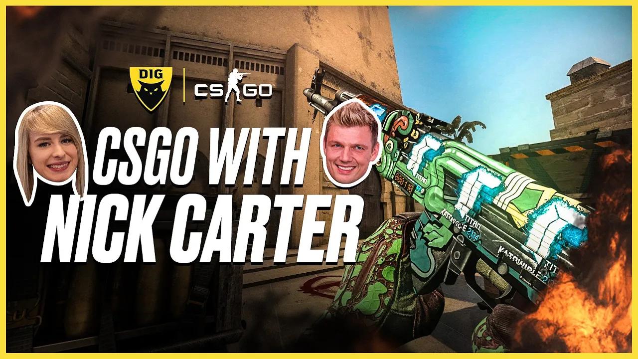 Nick Carter from the BACKSTREET BOYS Plays CSGO thumbnail