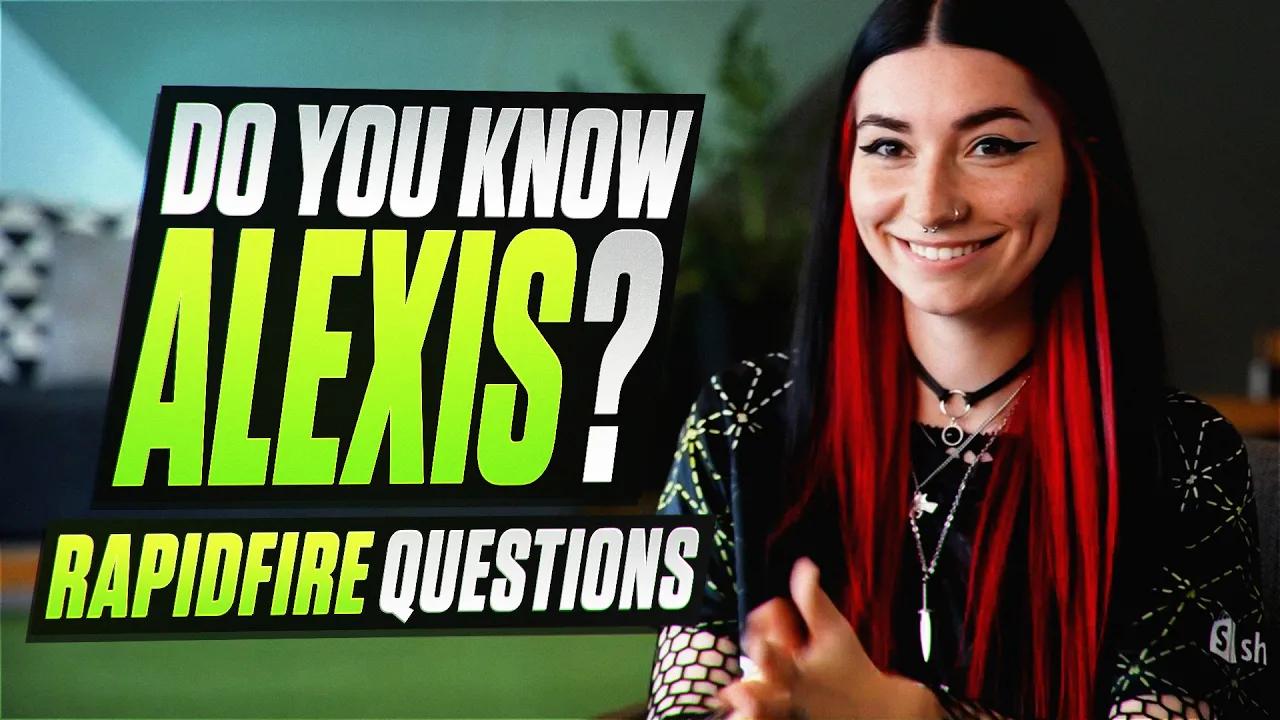 Do you know ALEXIS? RAPID FIRE Questions - Shopify Rebellion VALORANT thumbnail