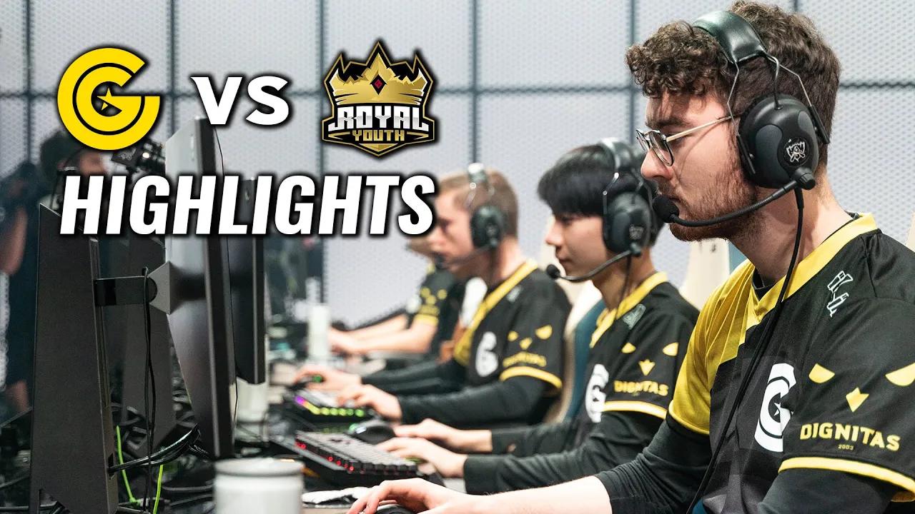 "Faker, I'm Coming For You" | Clutch Gaming vs Royal Youth Highlights | Dignitas @ Worlds 2019 thumbnail