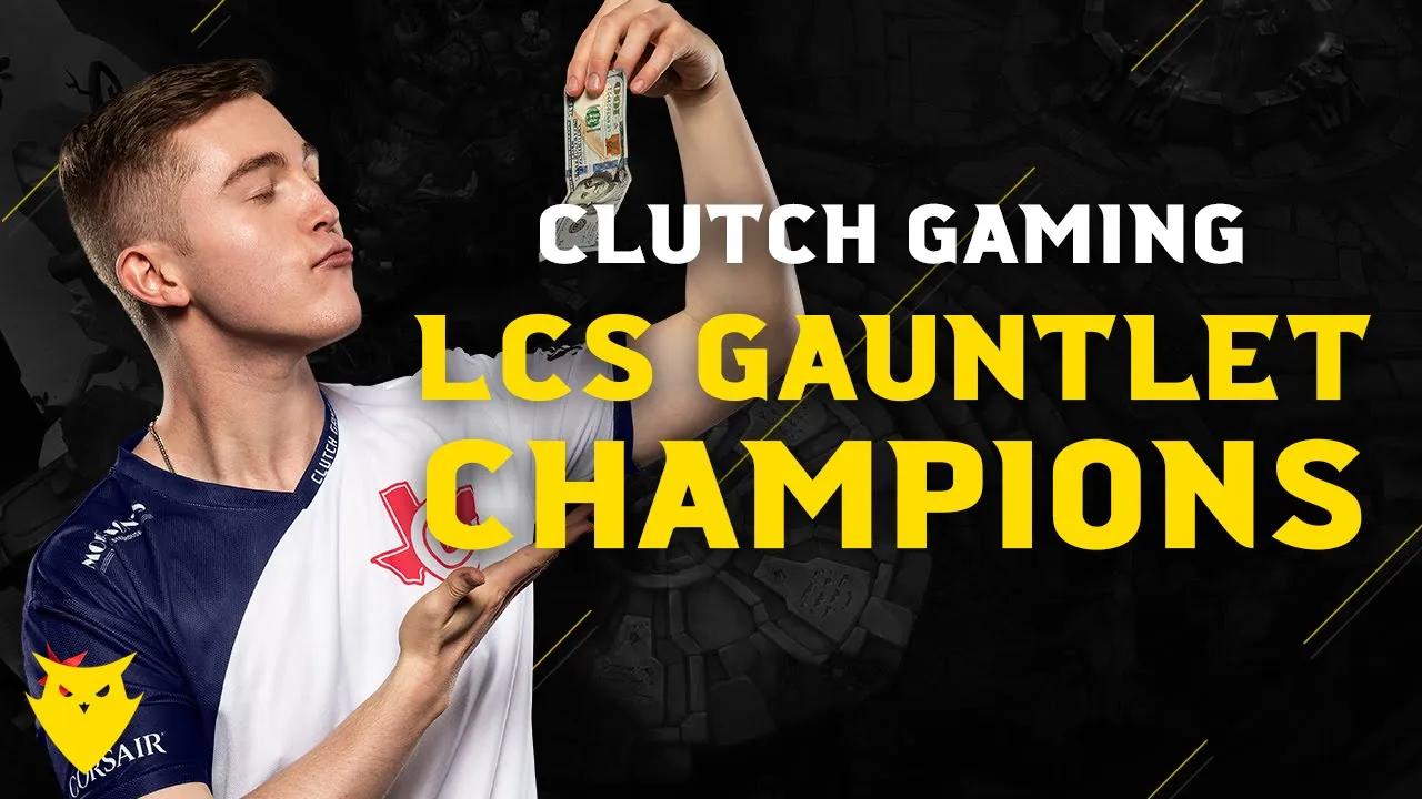 Clutch Gaming Reverse Sweep TSM For a Spot at Worlds | LCS Gauntlet Highlights thumbnail