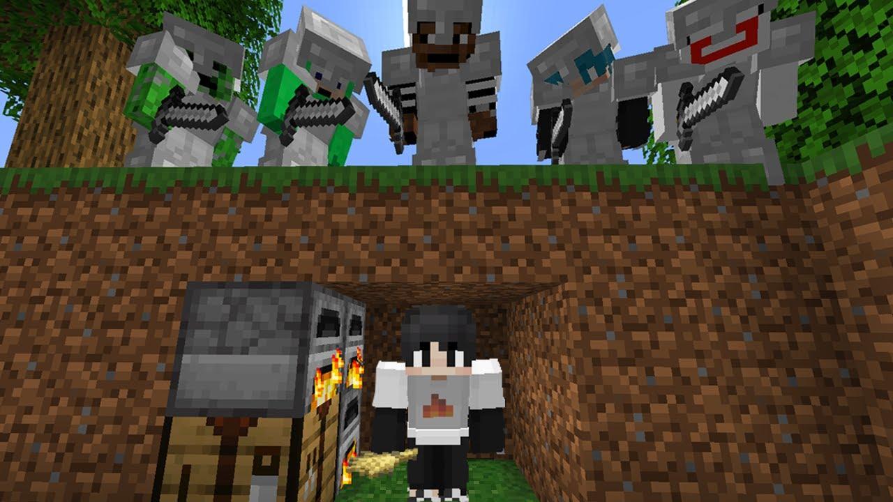 Can Sapnap Speedrun Minecraft VS 5 Hunters thumbnail