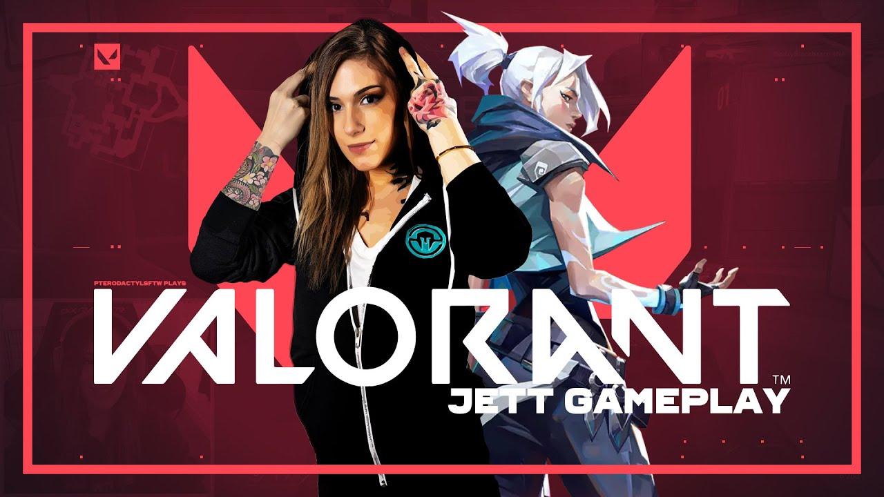 JETT IS OP! | Valorant Gameplay w/ Pterodactylsftw thumbnail