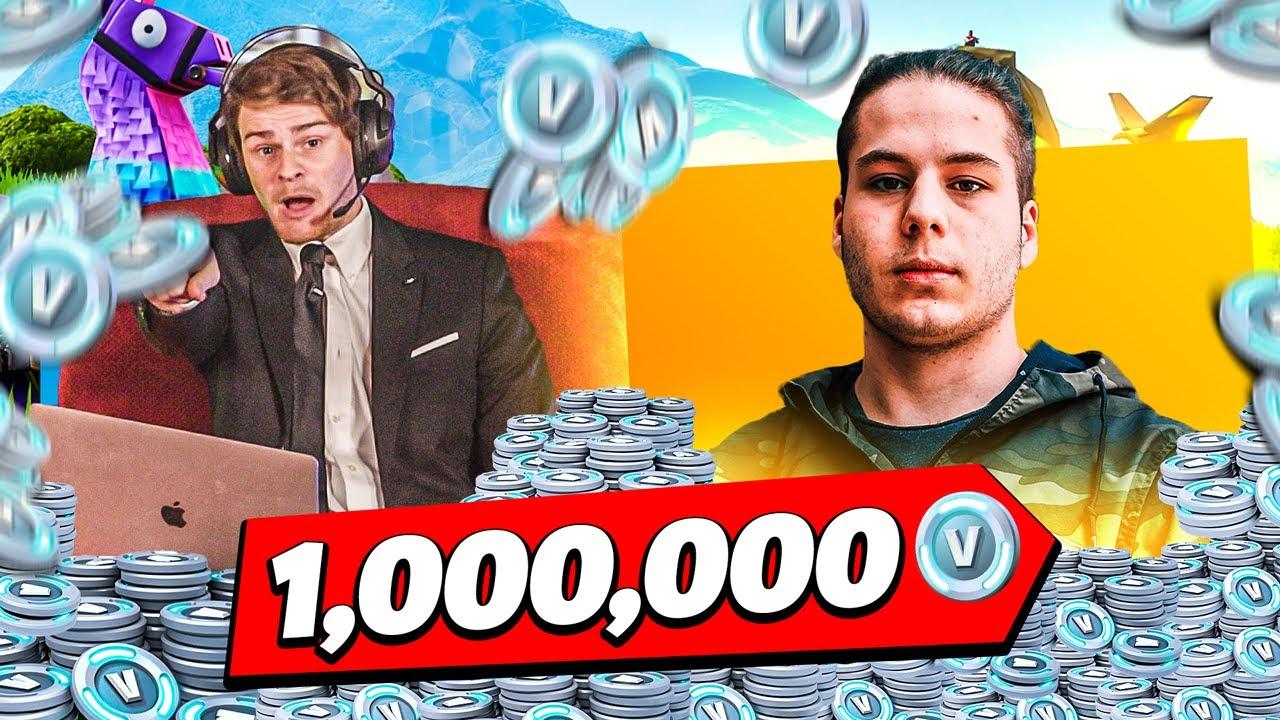 Highest IQ Fortnite Player Attempts 1,000,000 V-Bucks Trivia challenge | NRG Zayt thumbnail