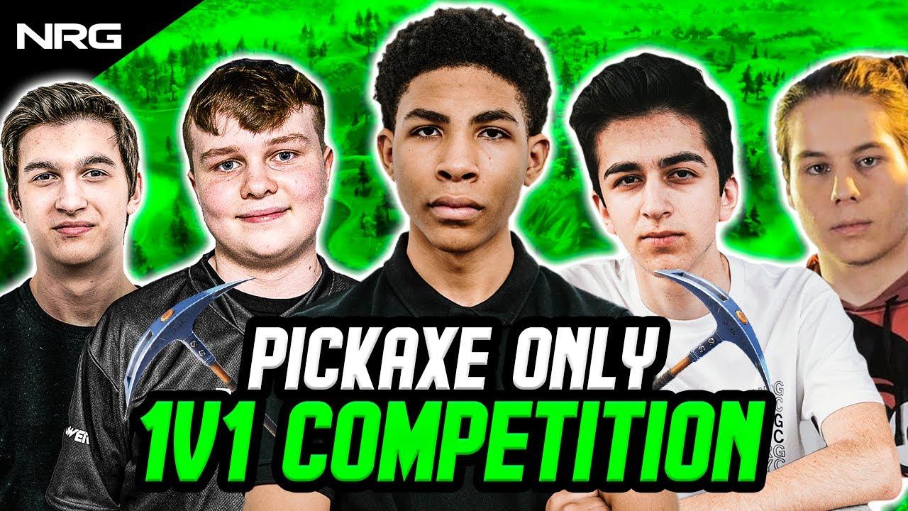 Who is the best 1v1 player on NRG Fortnite? (Pickaxe Only) | Benjy, Unknown, EpikWhale, Zayt, Edgeyy thumbnail