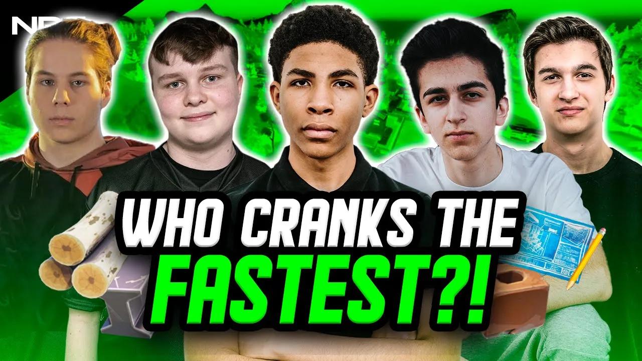 Who has the fastest 90s on the NRG Fortnite Squad? | Benjyfishy, Unknown, EpikWhale, Zayt, Edgeyy thumbnail