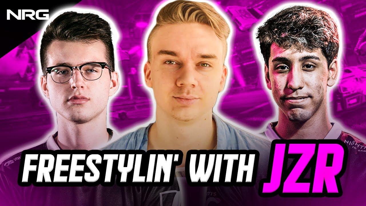 Freestyling with JZR, JSTN, and Garrett G | NRG JZR Moi Pro Series #1 thumbnail