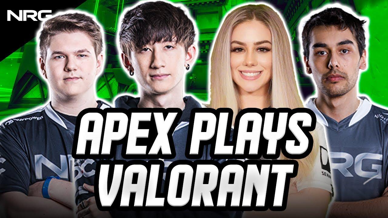 NRG Apex Squad Plays Valorant (THEY'RE INSANE!) | ACEU, LuluLuvely, Mohr, Frexs thumbnail